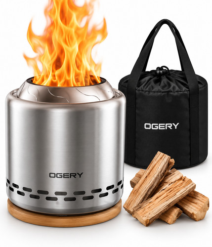 Ogery smokeless portable - portable, fire